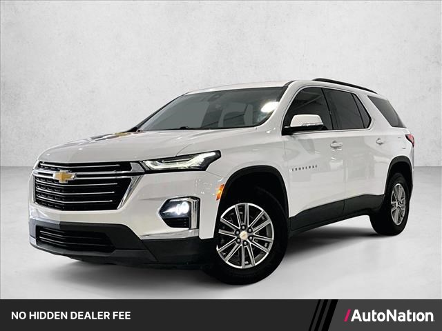 Summit White 2023 Chevrolet Traverse SUV / Crossover Front-Wheel Drive 9-Speed Automatic