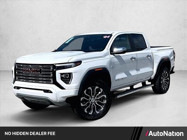Summit White 2024 GMC Canyon Pickup Truck Four-Wheel Drive 8-Speed Automatic