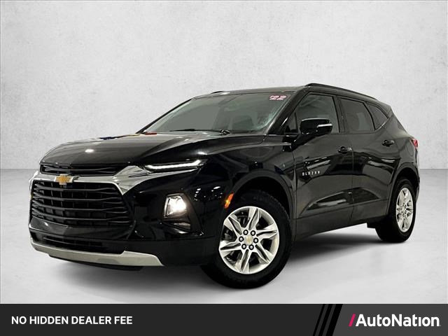 Black 2022 Chevrolet Blazer 2LT FWD SUV / Crossover Front-Wheel Drive 9-Speed Automatic