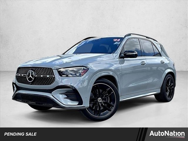 Gray (Manufaktur Alpine Grey) 2024 Mercedes-Benz GLE 450 4MATIC SUV / Crossover All-Wheel Drive Automatic
