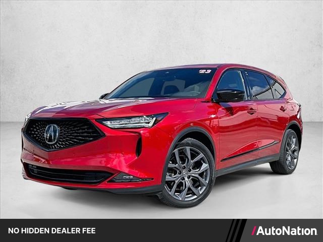 Red 2023 Acura MDX SUV / Crossover All-Wheel Drive Automatic