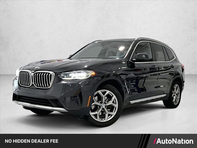 Gray (Dark Graphite Metallic) 2022 BMW X3 SUV / Crossover Rear-Wheel Drive Automatic