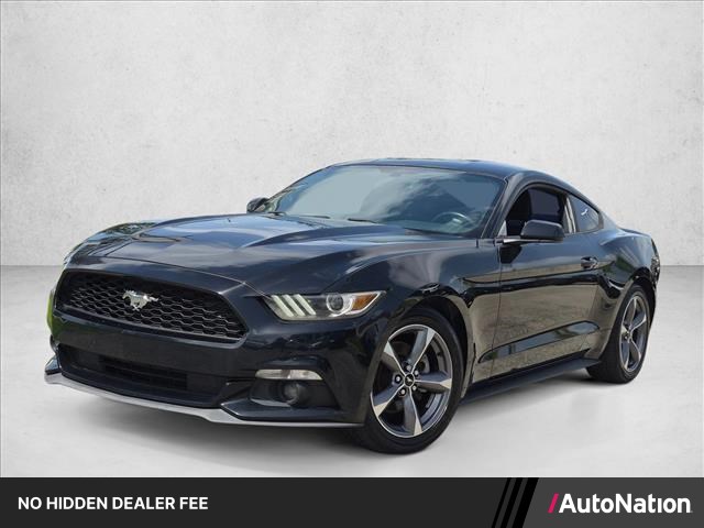Shadow Black 2016 Ford Mustang Coupe Rear-Wheel Drive 6-Speed Automatic