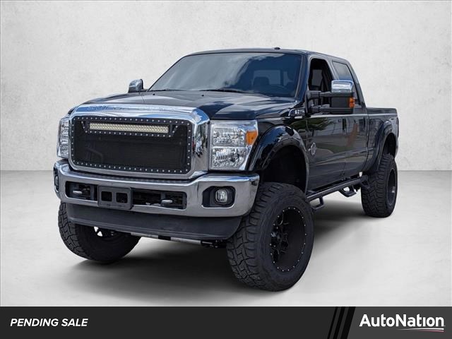 Tuxedo Black Metallic 2014 Ford F-250 Super Duty Lariat Crew Cab 4WD Pickup Truck Four-Wheel Drive 6-Speed Automatic