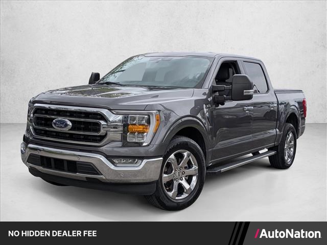 Carbonized Gray Metallic 2022 Ford F-150 XLT SuperCrew RWD Pickup Truck 4X2 Automatic