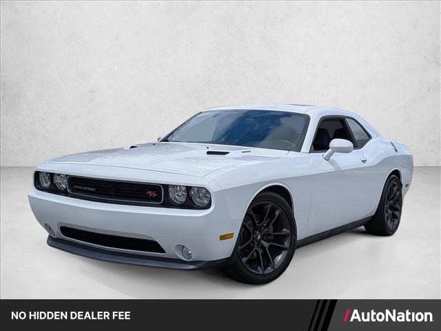 Bright White 2013 Dodge Challenger R/T RWD Coupe Rear-Wheel Drive 5-Speed Automatic
