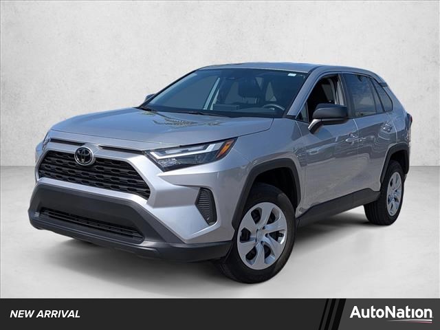 Silver 2025 Toyota RAV4 LE FWD SUV / Crossover Front-Wheel Drive Automatic