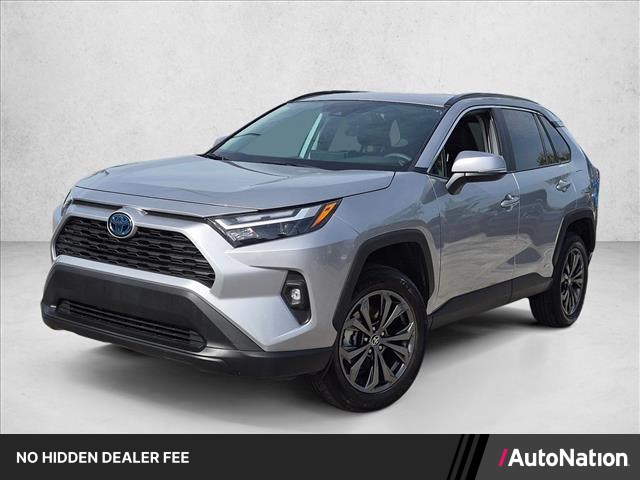 Silver Sky Metallic 2023 Toyota RAV4 Hybrid SUV / Crossover All-Wheel Drive Automatic