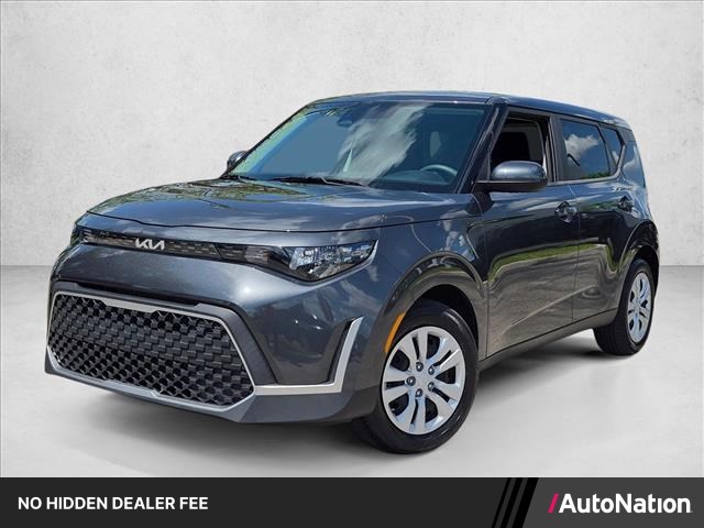 Gravity Gray 2024 Kia Soul LX FWD SUV / Crossover Front-Wheel Drive Automatic