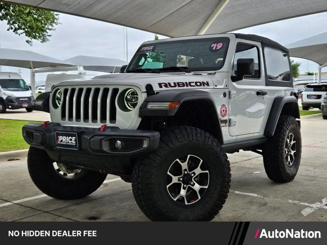 Bright White Clearcoat 2019 Jeep Wrangler Rubicon 4WD SUV / Crossover Four-Wheel Drive 6-Speed Manual