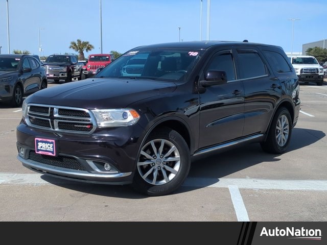 In-Violet Clearcoat 2018 Dodge Durango SXT RWD SUV / Crossover Rear-Wheel Drive 8-Speed Automatic