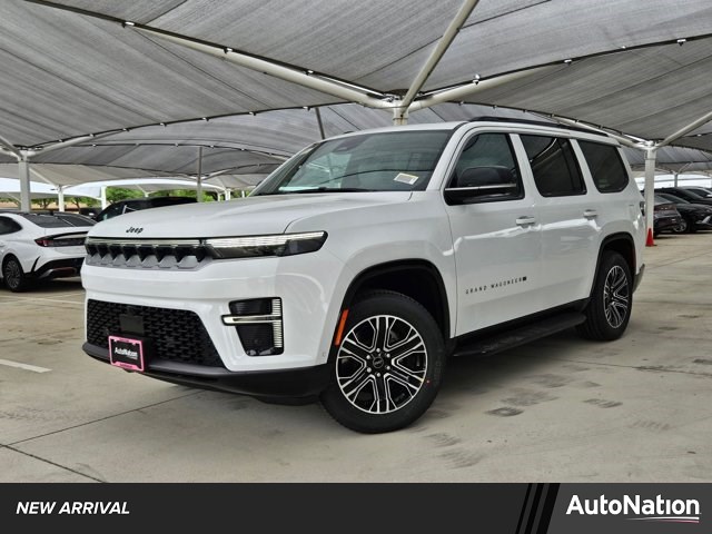 Bright White Clearcoat 2026 Jeep Grand Wagoneer RWD SUV / Crossover 4X2 8-Speed Automatic
