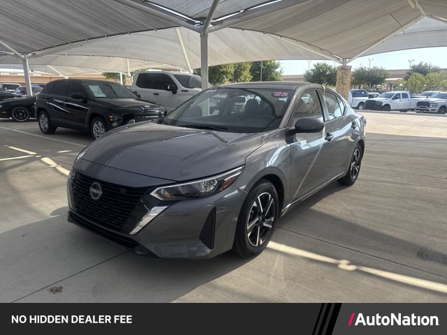 Gray (Gun Metallic) 2025 Nissan Sentra Sedan Front-Wheel Drive Continuously Variable Transmission