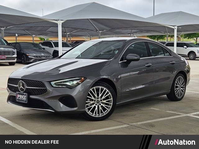 Gray (Mountain Grey Metallic) 2025 Mercedes-Benz CLA 250 4MATIC Coupe All-Wheel Drive Automatic