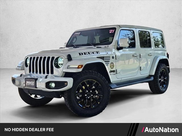 Bright White Clearcoat 2021 Jeep Wrangler SUV / Crossover 8-Speed Automatic