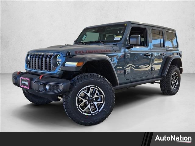 Anvil Clearcoat 2026 Jeep Wrangler Rubicon 4-Door 4WD SUV / Crossover Four-Wheel Drive 8-Speed Automatic