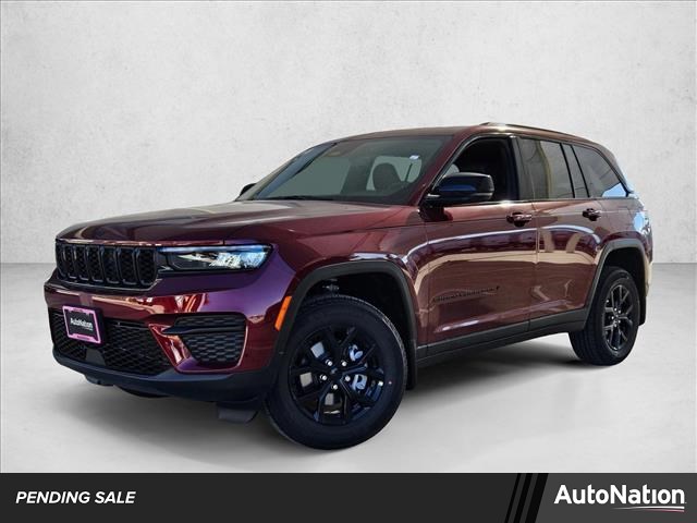 Velvet Red Pearlcoat 2025 Jeep Grand Cherokee Altitude X RWD SUV / Crossover 4X2 8-Speed Automatic