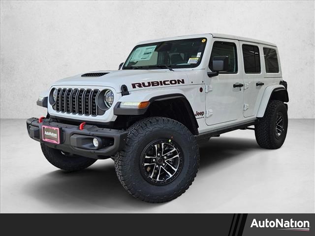 Bright White Clearcoat 2026 Jeep Wrangler Rubicon X 4-Door 4WD SUV / Crossover Four-Wheel Drive 8-Speed Automatic