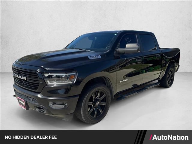 Diamond Black Crystal Pearlcoat 2019 RAM 1500 Pickup Truck 4X2 8-Speed Automatic