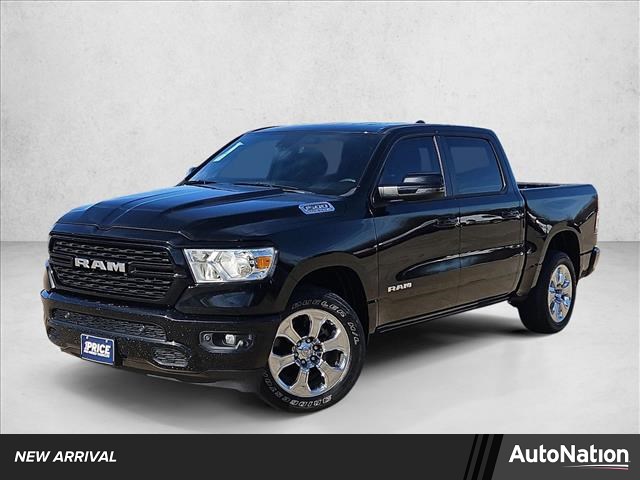 Diamond Black Crystal Pearlcoat 2024 RAM 1500 Lone Star Crew Cab RWD Pickup Truck 4X2 8-Speed Automatic