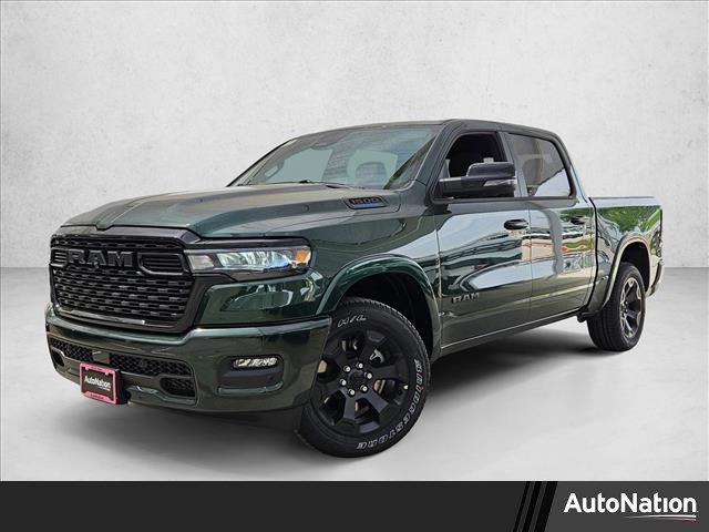 Serrano Green Metallic 2026 RAM 1500 Lone Star Crew Cab 4WD Pickup Truck Four-Wheel Drive 8-Speed Automatic