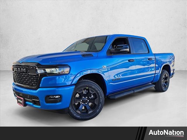 Hydro Blue Pearlcoat 2026 RAM 1500 Lone Star Crew Cab 4WD Pickup Truck Four-Wheel Drive 8-Speed Automatic