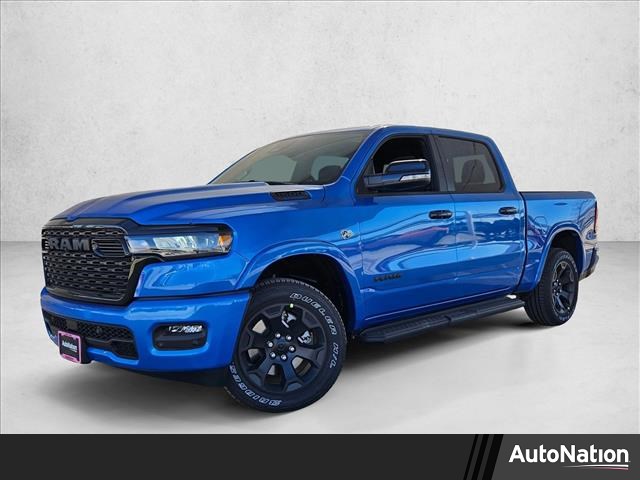 Hydro Blue Pearlcoat 2026 RAM 1500 Lone Star Crew Cab 4WD Pickup Truck Four-Wheel Drive 8-Speed Automatic