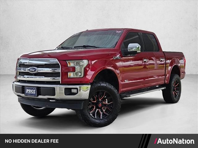 Ruby Red Metallic Tinted Clearcoat 2017 Ford F-150 Pickup Truck Four-Wheel Drive 6-Speed Automatic