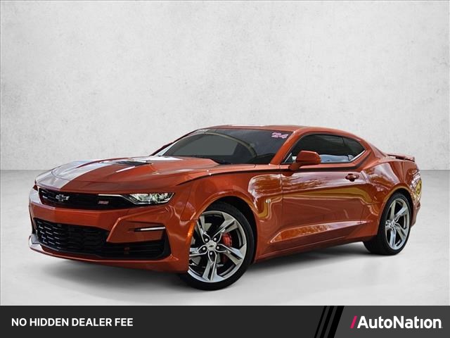 Vivid Orange Metallic 2024 Chevrolet Camaro Coupe Rear-Wheel Drive Automatic