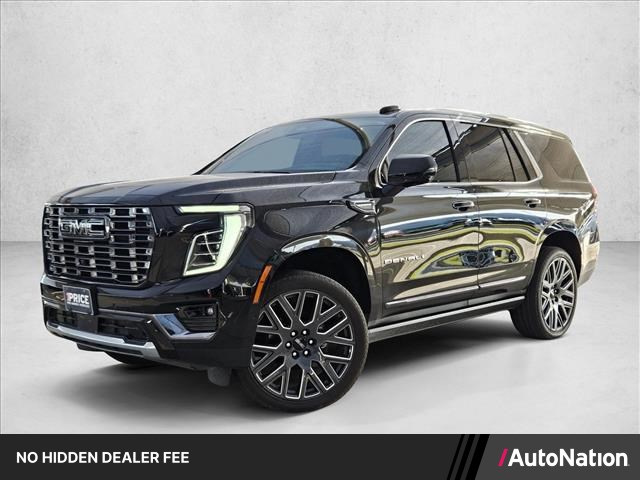 Onyx Black 2025 GMC Yukon SUV / Crossover Four-Wheel Drive Automatic