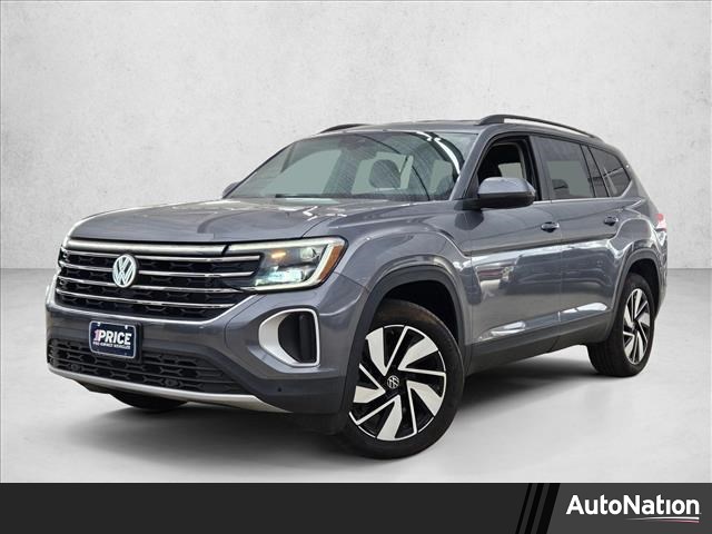 Gray 2025 Volkswagen Atlas SE FWD with Technology SUV / Crossover Front-Wheel Drive 8-Speed Automatic