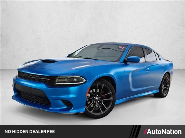 White Knuckle Clearcoat 2021 Dodge Charger R/T RWD Sedan Rear-Wheel Drive 8-Speed Automatic