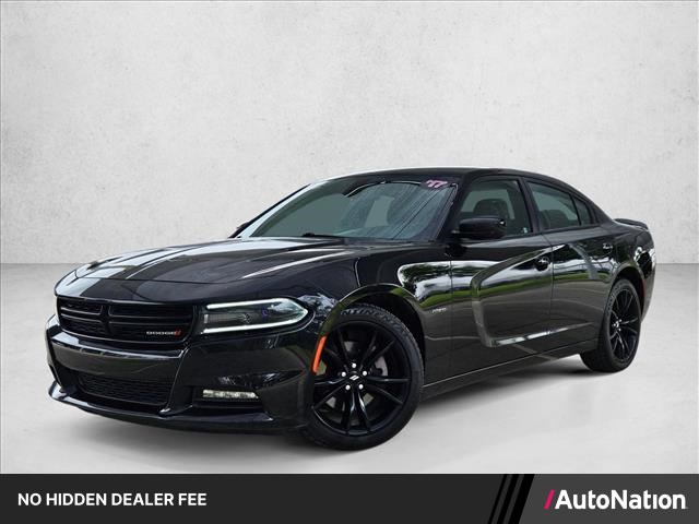 Pitch Black Clearcoat 2017 Dodge Charger Sedan Rear-Wheel Drive 8-Speed Automatic