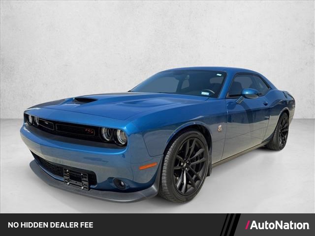 Blue (Frostbite) 2022 Dodge Challenger Coupe Rear-Wheel Drive 6-Speed Manual