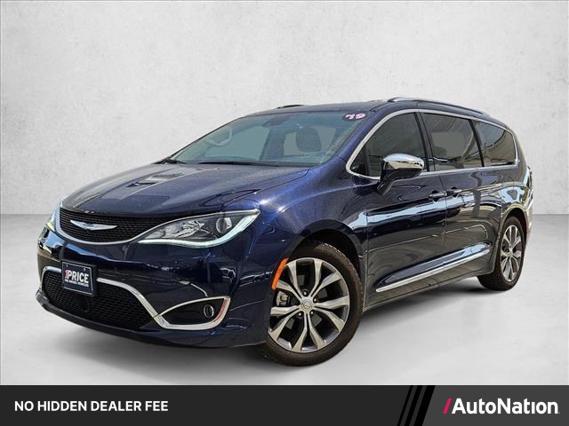 Jazz Blue Pearlcoat 2019 Chrysler Pacifica Minivan Front-Wheel Drive 9-Speed Automatic