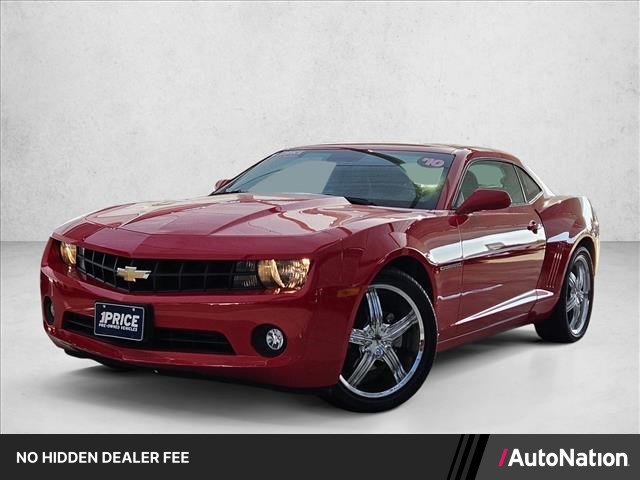 Victory Red 2010 Chevrolet Camaro 1LT Coupe RWD Coupe Rear-Wheel Drive 6-Speed Automatic