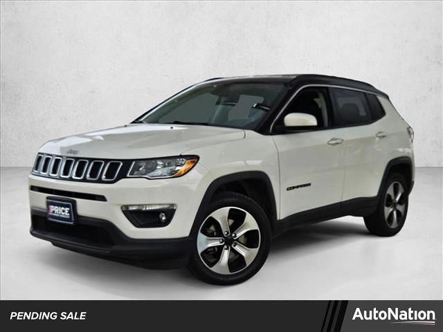 White Clearcoat 2018 Jeep Compass Latitude 4WD SUV / Crossover Four-Wheel Drive 9-Speed Automatic