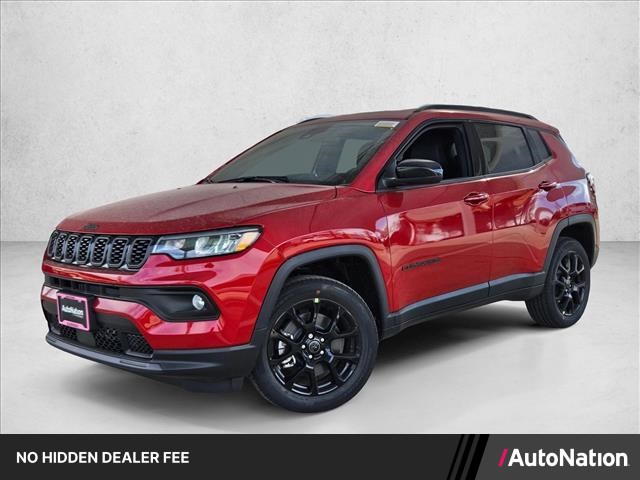 Red Hot Pearlcoat 2026 Jeep Compass Latitude Altitude 4WD SUV / Crossover Four-Wheel Drive 8-Speed Automatic