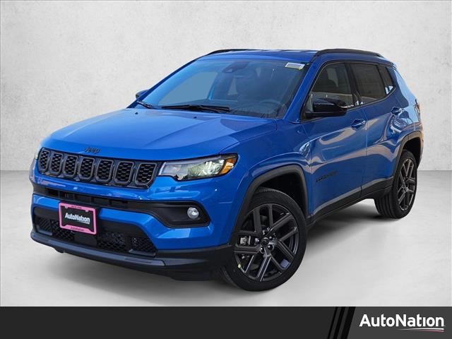 Hydro Blue Pearlcoat 2026 Jeep Compass Latitude Altitude 4WD SUV / Crossover Four-Wheel Drive 8-Speed Automatic
