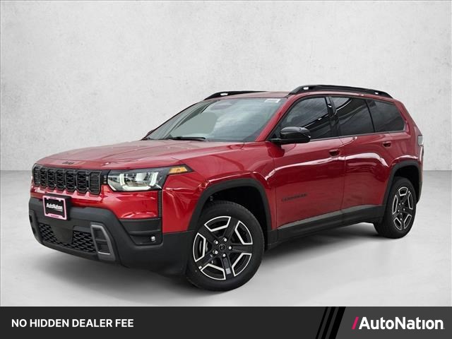 Red Hot Pearlcoat 2026 Jeep Cherokee Laredo 4WD SUV / Crossover Four-Wheel Drive Continuously Variable Transmission