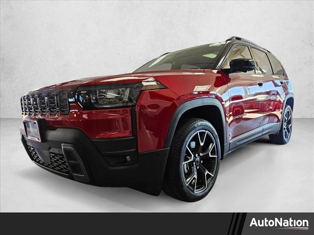 Red Hot Pearlcoat 2026 Jeep Cherokee Overland 4WD SUV / Crossover Four-Wheel Drive Continuously Variable Transmission