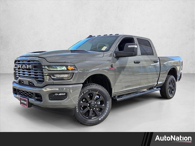 Ceramic Gray Clearcoat 2026 RAM 2500 Black Express Crew Cab 4WD Pickup Truck Four-Wheel Drive 8-Speed Automatic