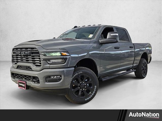 Ceramic Gray Clearcoat 2026 RAM 2500 Black Express Crew Cab 4WD Pickup Truck Four-Wheel Drive Automatic