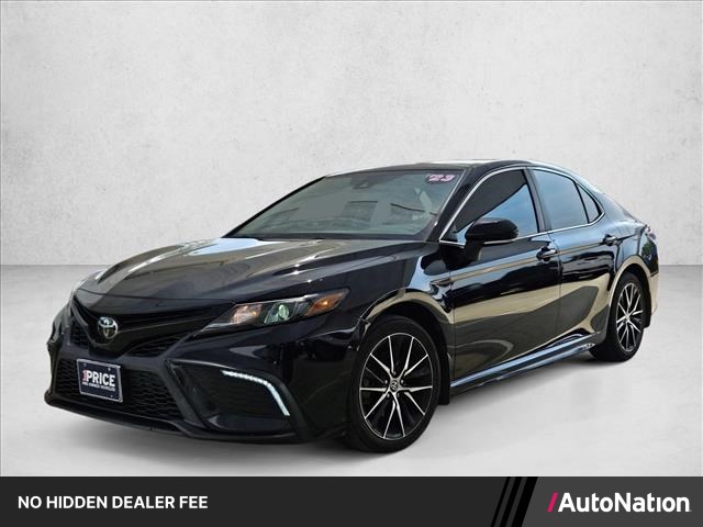 Midnight Black Metallic 2023 Toyota Camry Sedan Front-Wheel Drive Automatic