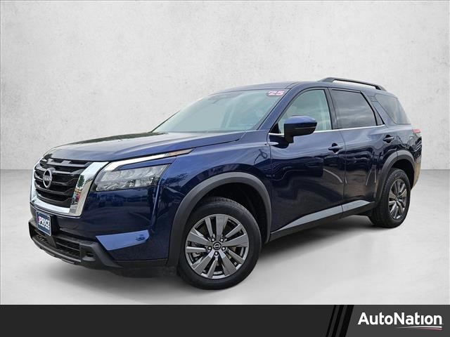 Deep Ocean Blue Pearl 2025 Nissan Pathfinder SV FWD SUV / Crossover Front-Wheel Drive Automatic