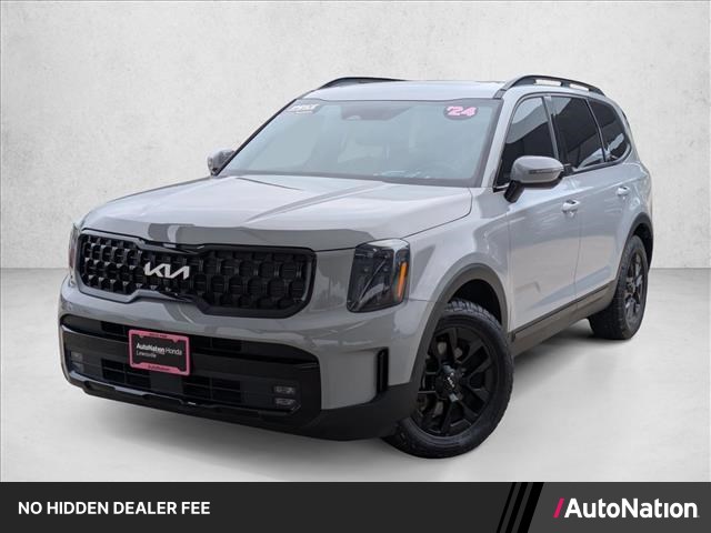 Wolf Gray 2024 Kia Telluride SX X-Pro AWD SUV / Crossover All-Wheel Drive Automatic