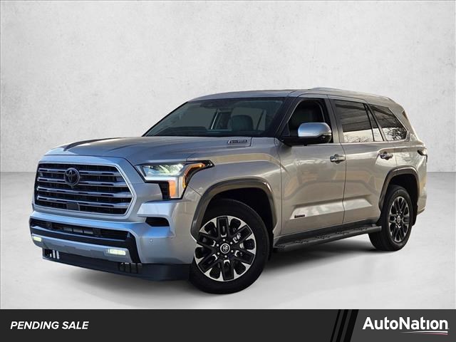 Celestial Silver Metallic 2024 Toyota Sequoia Limited 4WD SUV / Crossover Four-Wheel Drive Automatic