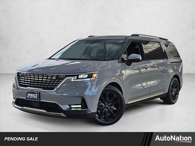 Ceramic Silver 2024 Kia Carnival SX FWD Minivan Front-Wheel Drive Automatic