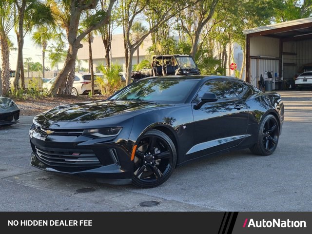 Mosaic Black Metallic 2018 Chevrolet Camaro Coupe Rear-Wheel Drive 8-Speed Automatic