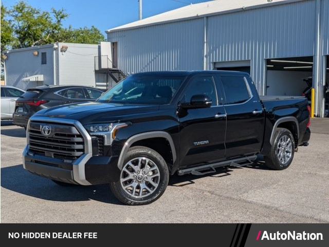 Midnight Black Metallic 2024 Toyota Tundra Pickup Truck Four-Wheel Drive Automatic